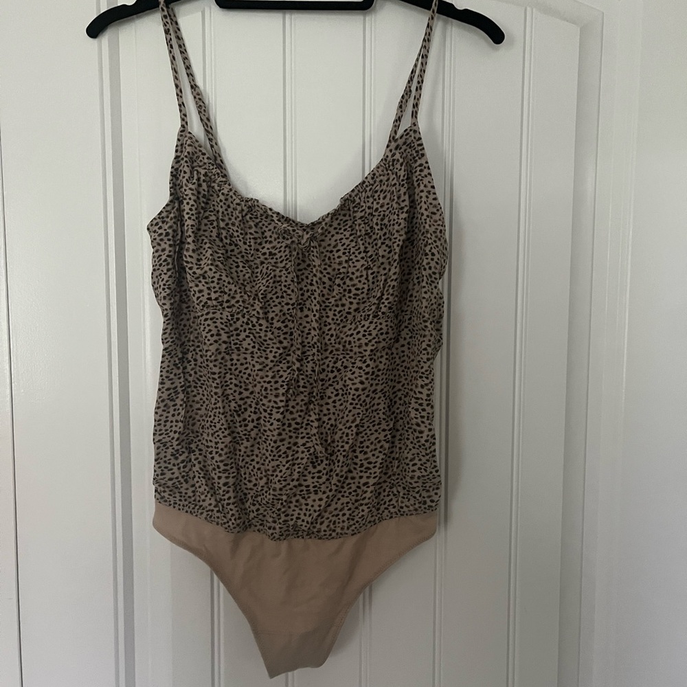 spotted bodysuit